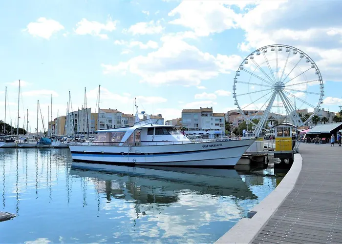 Appt 2 Pieces 4 Couchages Cap D'agde Ct450-018 *